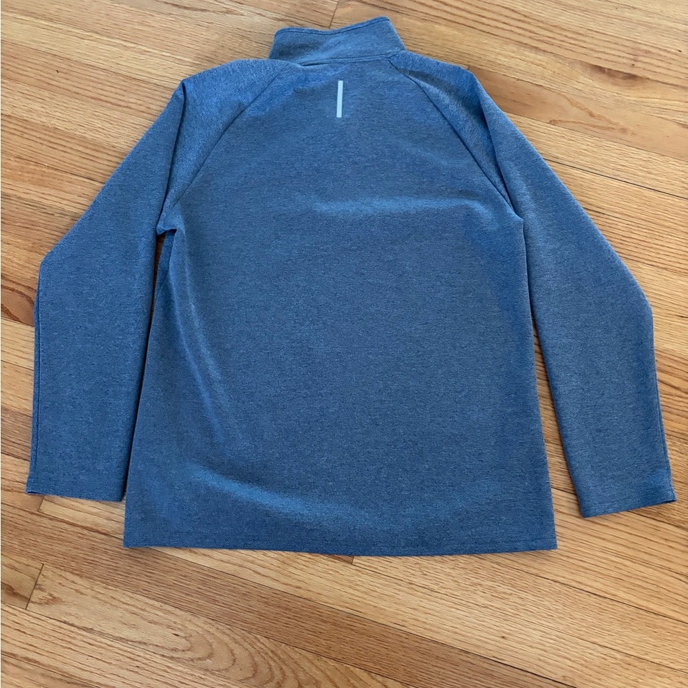 Blue Quarter-Zip Pullover - Picture 2 of 2